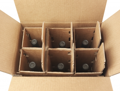 fustellato packaging wine modulare
secure pack