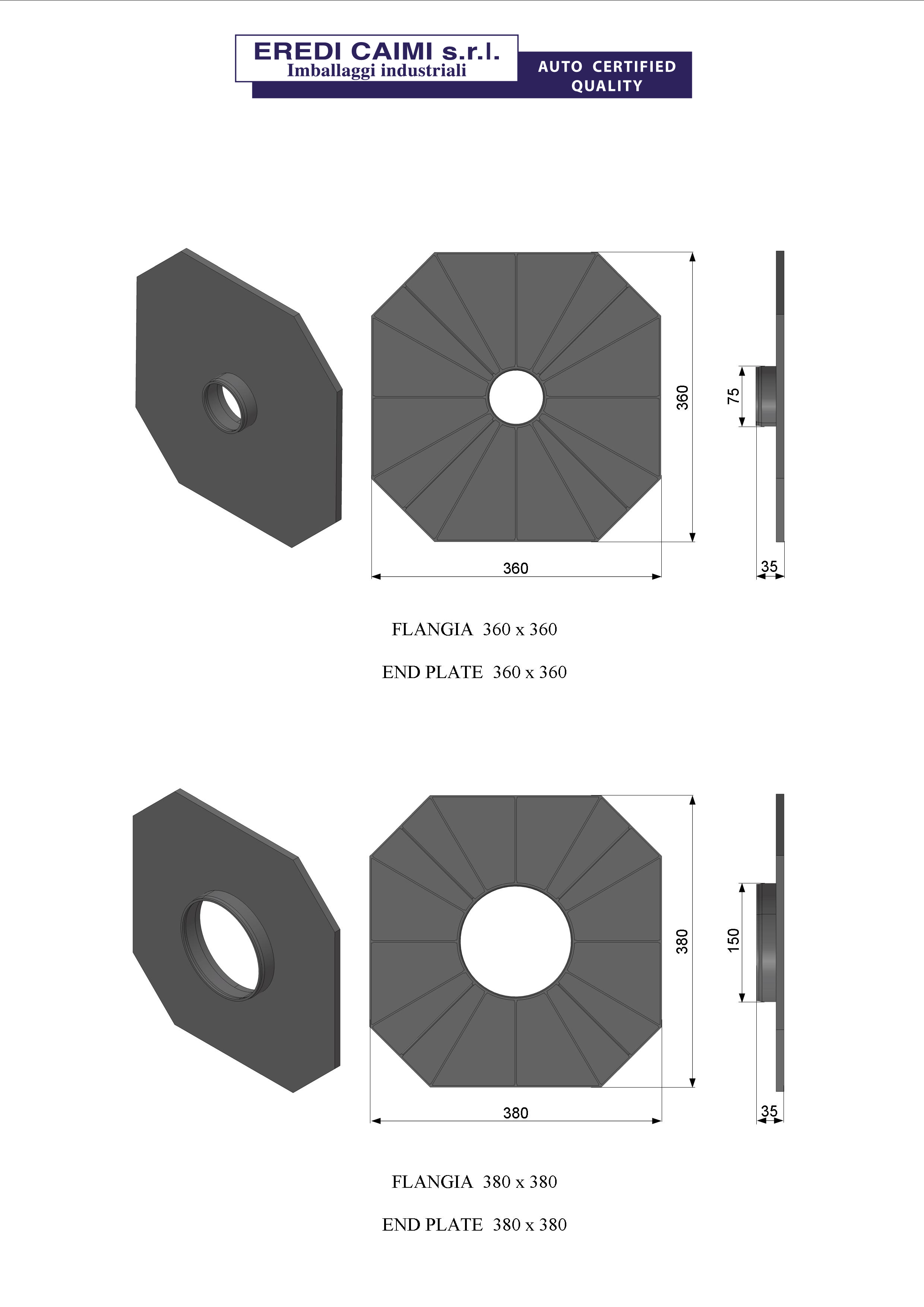 FLANGIA PICCOLA 360 E 380